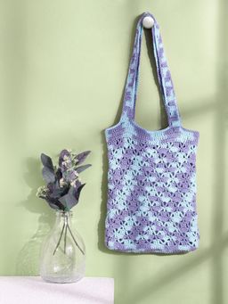 Magic Needles - Blue Detailing Market Bag