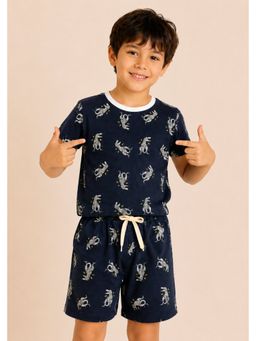 3PIN - Boys Printed Cotton Co-Ord Set