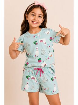 3PIN - Girls Printed Cotton Co-Ord Set