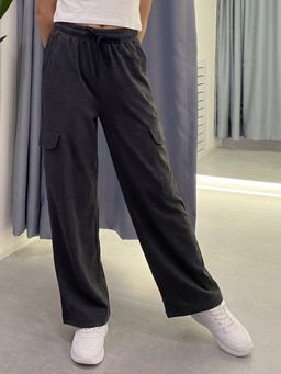 Lil Tomatoes - Girls Cotton Looper Knit Drawstring Solid Summer Trackpant