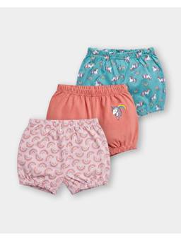 Carter's - Baby Girl Organic Cotton Bloomers (Pack of 3)