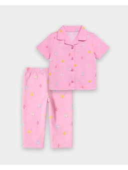 Carter's - Baby Girl Organic Cotton Fish Print Shirt With Pant