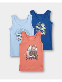Carter's - Toddler Boy Organic Cotton Vests (Pack of 3)