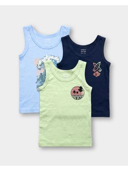 Carter's - Toddler Boy Organic Cotton Vests (Pack of 3)