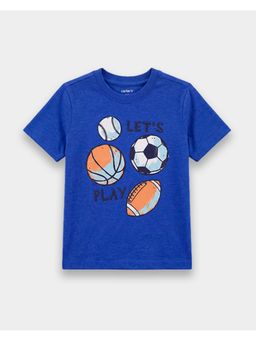 Carter's - Toddler Boy Organic Cotton Crew Neck T-Shirt