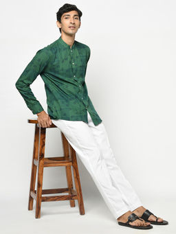 Fabindia - Cotton Missing Dent Slim Fit Shirt