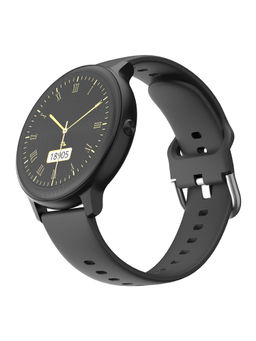 Ambrane - FitShot Sphere Smartwatch with 7 Days Battery IP68 Water Resistant (Raven Black)