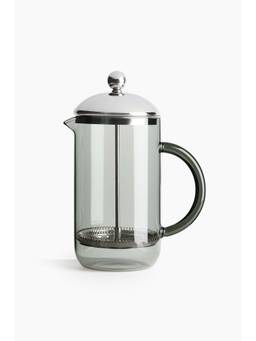 H&M - Silver Glass Coffee Press