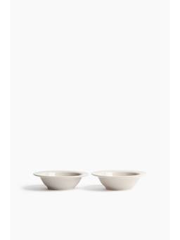 H&M - Beige 2-Pack Small Porcelain Bowls
