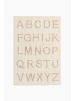H&M - Beige Tufted Cotton Rug