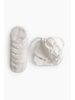 H&M - Grey 7-Pack Egyptian Cotton Facial Cleansing Pads