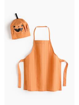 H&M - Orange Children'S Halloween Chef Set