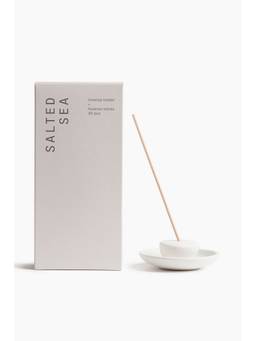 H&M - White Incense Holder And Sticks