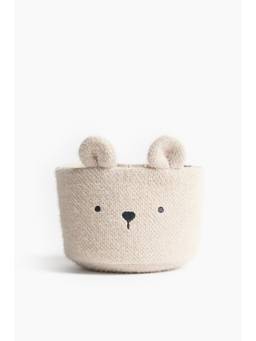 H&M - Beige Bear Storage Basket