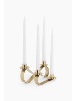 H&M - Gold Stainless Steel Candelabra