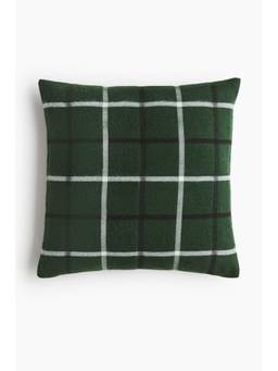 H&M - Green Wool-Blend Cushion Cover