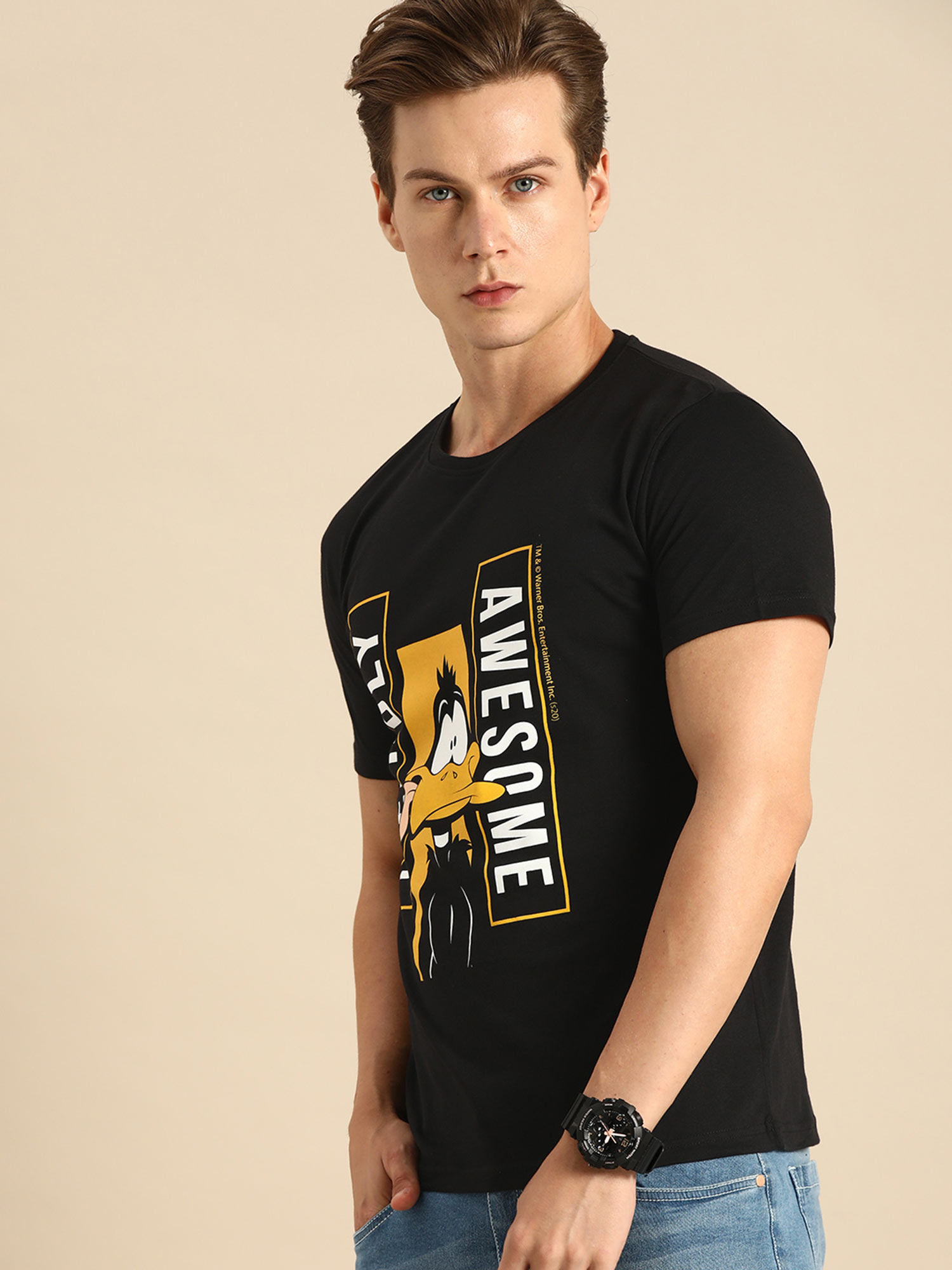Daffy Awesome Half Sleeve T-Shirt LTL 