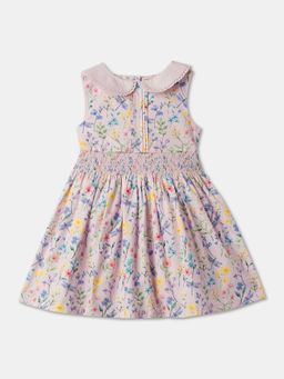 R&B - Multi-Color Floral Knee Length Dress