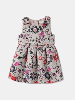 R&B - White Floral Baby Dresses and Frocks Dress