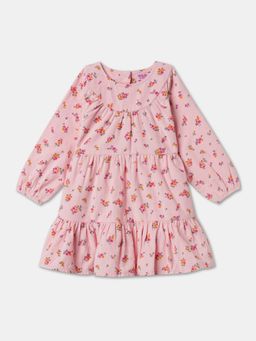 R&B - Pink Floral Baby Dresses and Frocks Dress