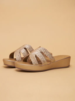 ERIDANI - Aina Comfort Sandals Gold