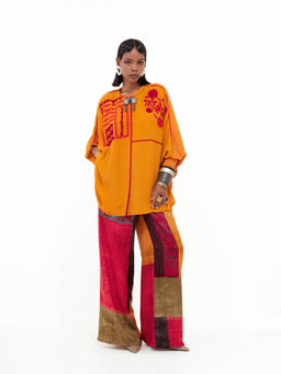 Aseem Kapoor - Mandala Embroidered Solid Shirt