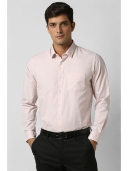 Peter England - Men Pink Slim Fit Formal Shirt