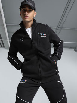 Puma - Black Self Design Bomber Jacket