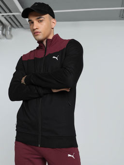 Puma - Black Solid Bomber Jacket
