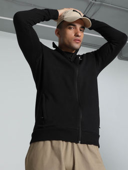 Puma - Black Solid Bomber Jacket