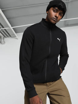 Puma - Black Solid Bomber Jacket