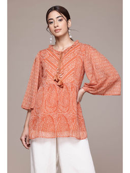 Aarke Ritu Kumar - Rust Paisley Tunic