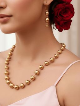 BINNI - Gold Kanak Mala Necklace Set