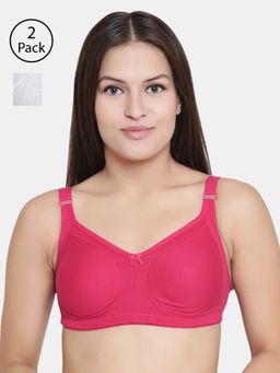 Floret - Wirefree Non-padded Seamless Bra - Multi-Color