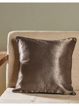 Fabindia - Bronze Chevron Cushion Cover (16x16 inches)