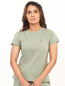 Baller Athletik - Lounge Life Round Neck T-Shirt - Sage Green