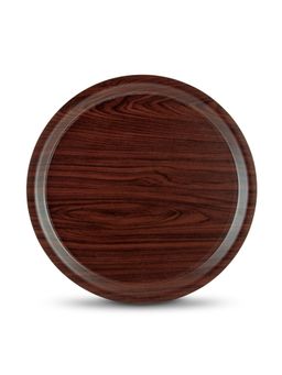 Freelance - Nature Kitchen & Dining, Bed Breakfast Serving Tray, 33 cm, Round, Mahogany