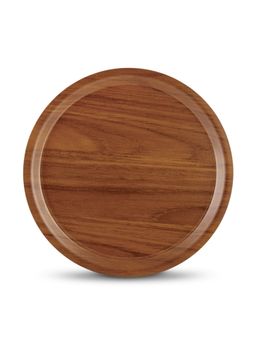 Freelance - Nature Kitchen & Dining, Bed Breakfast Serving Tray, 33 cm, Round, Walnut