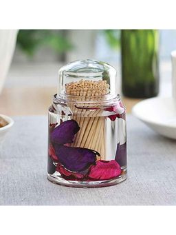 Freelance - Eden Acrylic Kitchen & Dining, Toothpick Dispenser Box Holder Keeper Case Dish with Lid