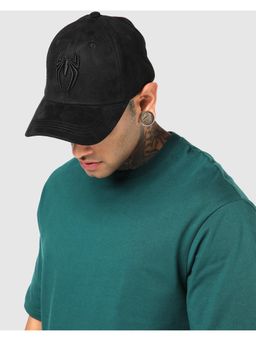 Bewakoof - Marvel Unisex Black Spidey Stealth Super Suede Baseball Cap