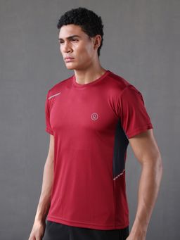 CHKOKKO - Breathable Side Mesh Quick Dry Fit Activewear Gym T-Shirt