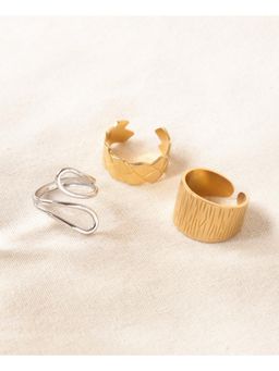 Niska - Royal Glow Anti-Tarnish Bands Pack of 3