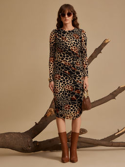 Kazo - Meadow Printed Midi Dress