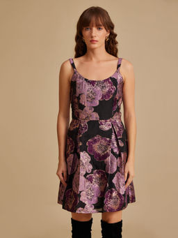 Kazo - Lana Jacquard Mini Dress