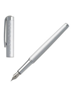 Hugo Boss - Inception Fountain Pen (Medium) Chrome