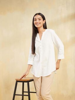 Fabindia - White Cotton Kurti