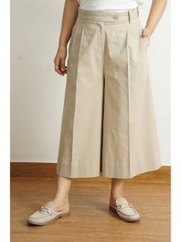 LOMA - The Khaki Wide-Leg Culottes