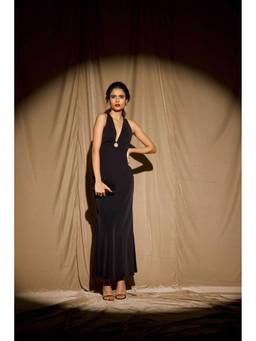 dash and dot - Black Bodycon Maxi Dress