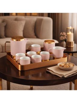 Momentz - Pink Luxury Tea Set with Tray