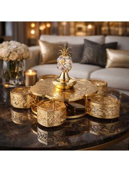 Momentz - Golden Pineapple Candy Bowl